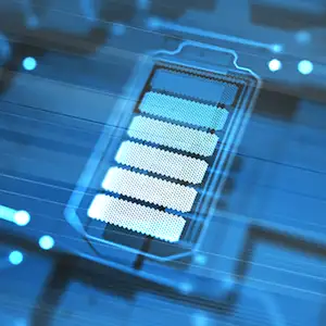 Ladesymbol für einen Akku