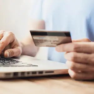 Bankdateneingabe im Internet