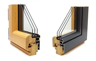 Holz-Aluminium-Fenster