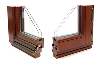 Fensterrahmen aus Holz