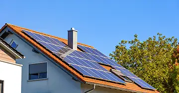 Photovoltaikanlage auf dem Dach